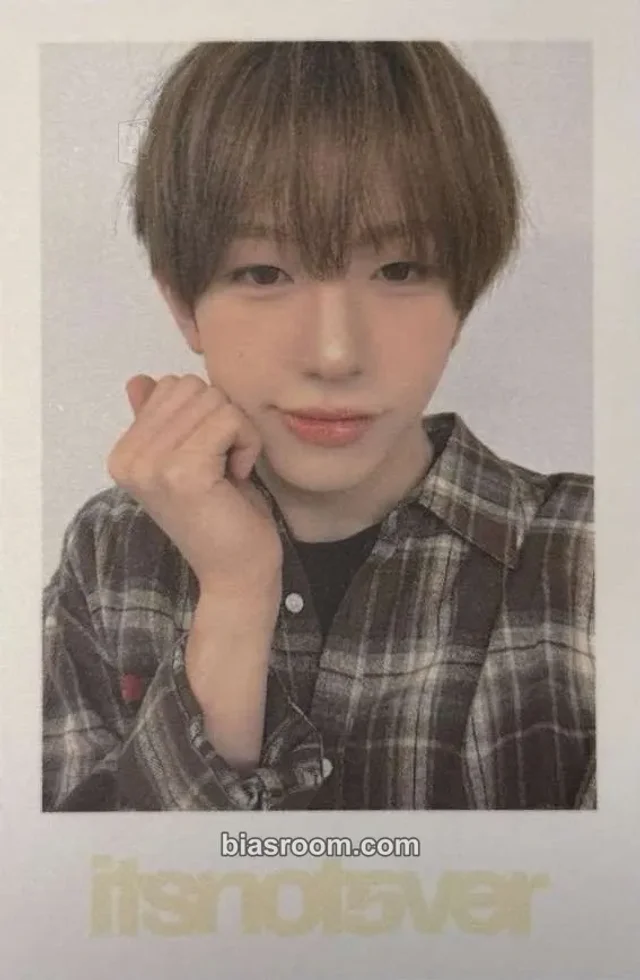 Park NuRi idntt itsnotover K-pop photocard