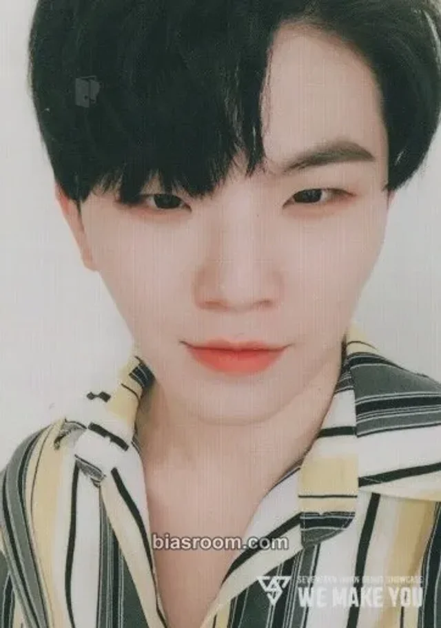 Woozi SEVENTEEN [WE MAKE YOU] SHOWCASE K-pop Photocard