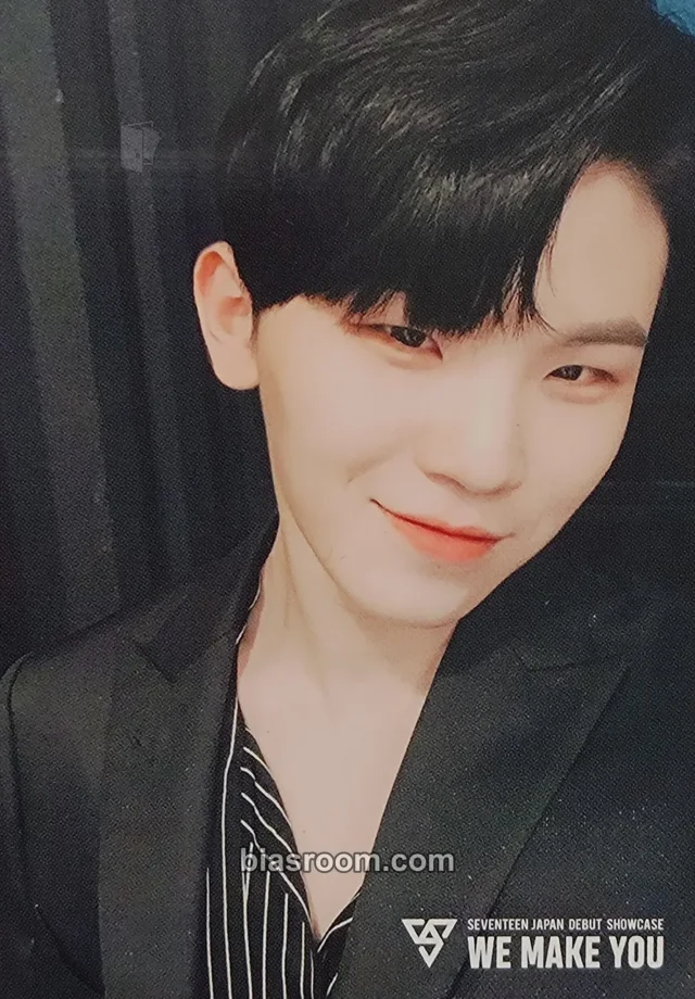 Woozi SEVENTEEN [WE MAKE YOU] SHOWCASE K-pop photocard