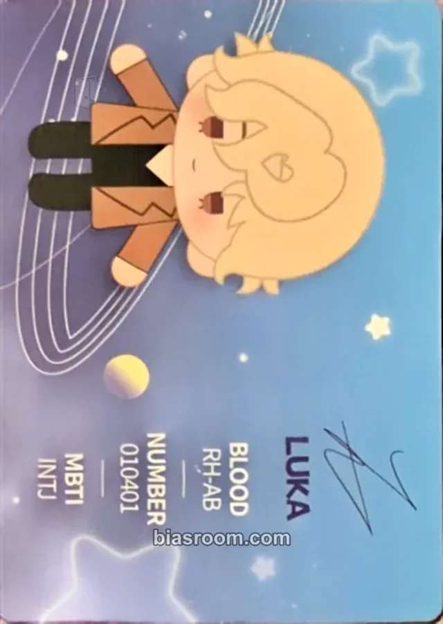 Luka ALIEN STAGE Alien Stage Plush Doll Series Blind Box K-pop photocard