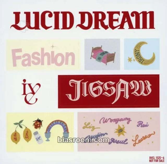 IVE LUCID DREAM K-pop photocard