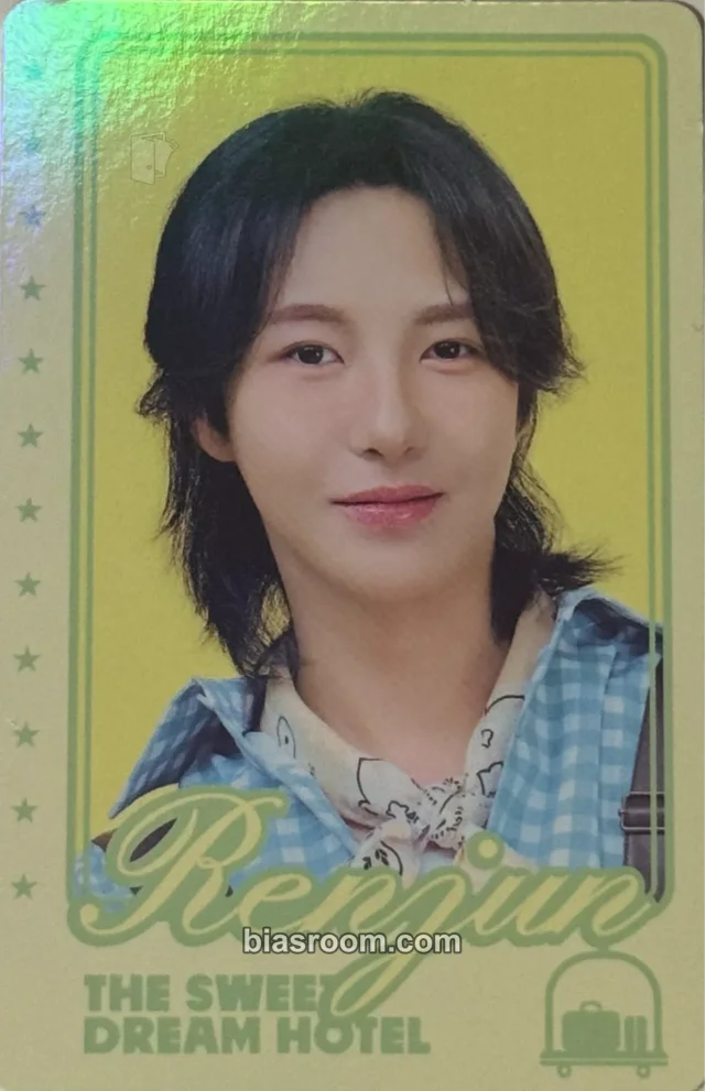 Photocard K-pop di Renjun NCT DREAM THE SWEET DREAM HOTEL - 10th Anniversary Party