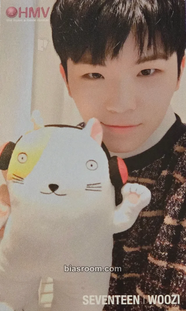 Photocard K-pop Woozi SEVENTEEN [2018 JAPAN] ARENA TOUR