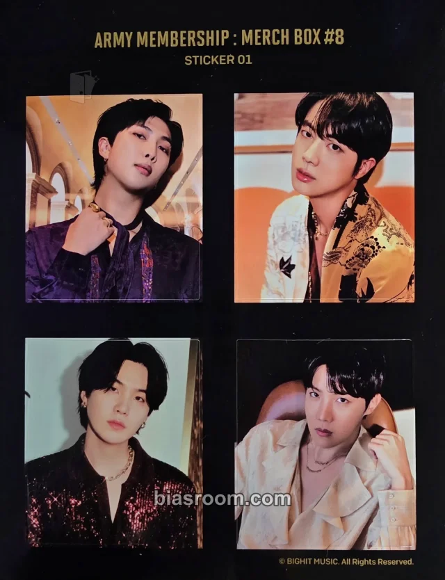 BTS Merch Box #8 K-pop photocard
