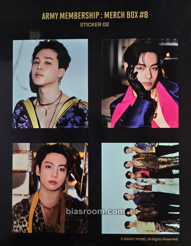 BTS Merch Box #8 K-pop photocard