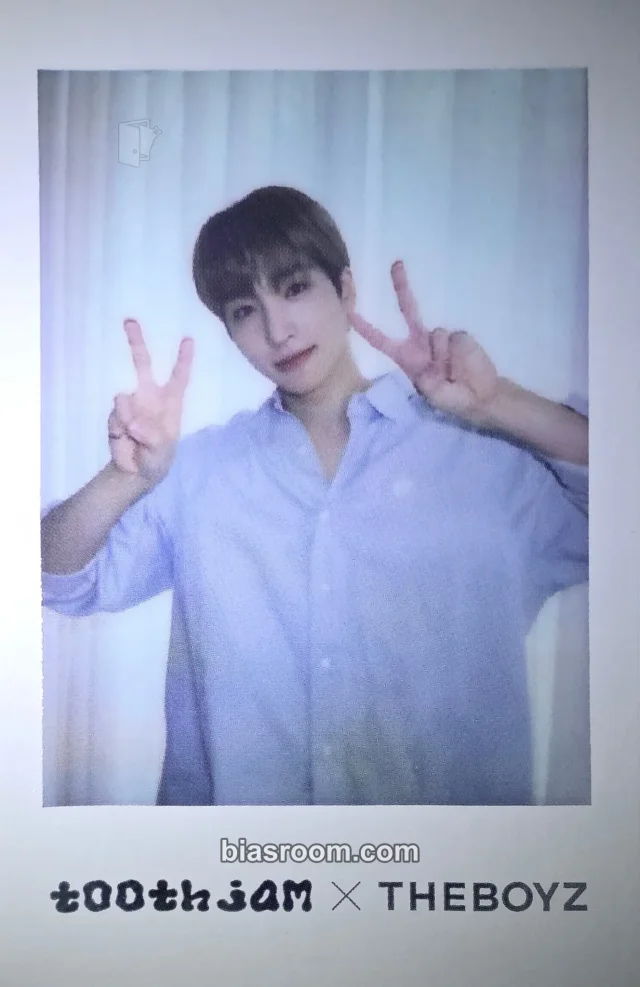 Sangyeon THE BOYZ Toothjam x THE BOYZ K-pop photocard