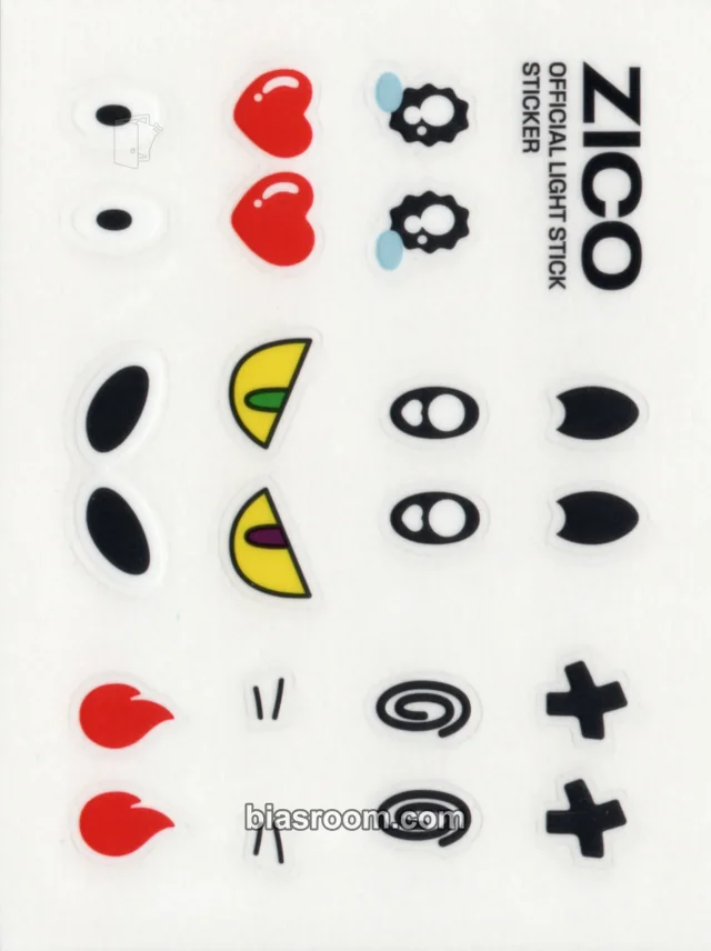 Zico Zico Zico Lightstick K-pop photocard