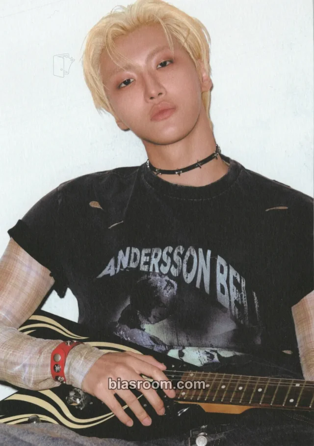 Photocard K-pop Seonghwa ATEEZ MIGHTEEZ Rock The Stage