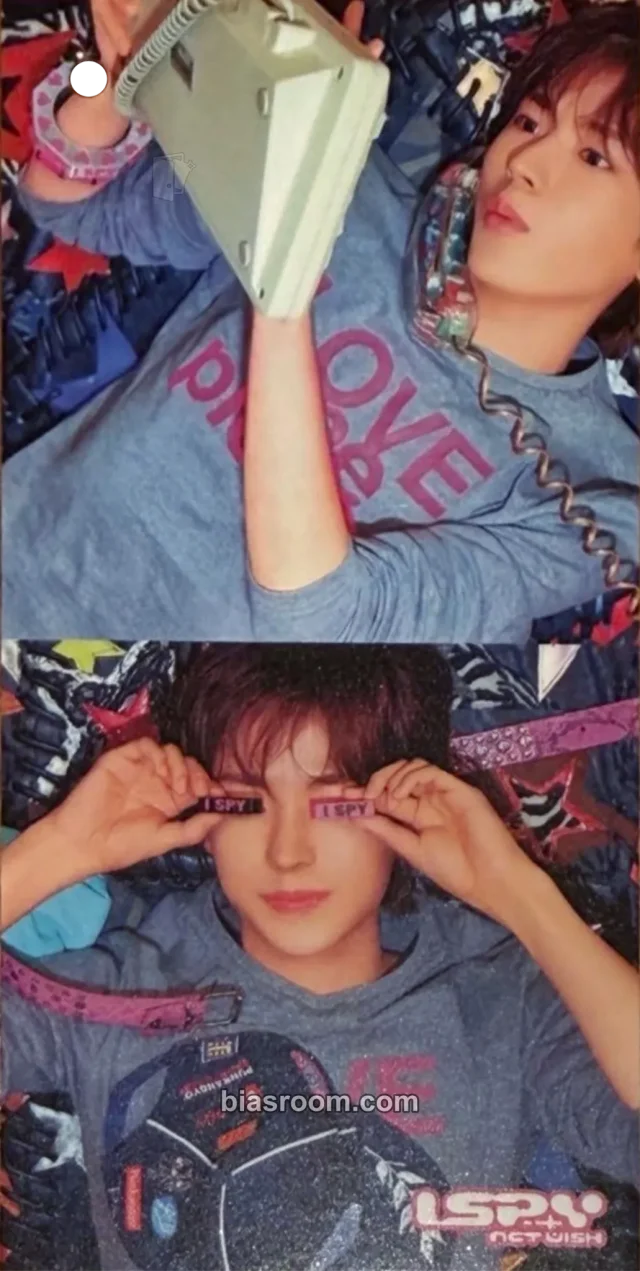 Yushi NCT WISH I SPY K-pop photocard