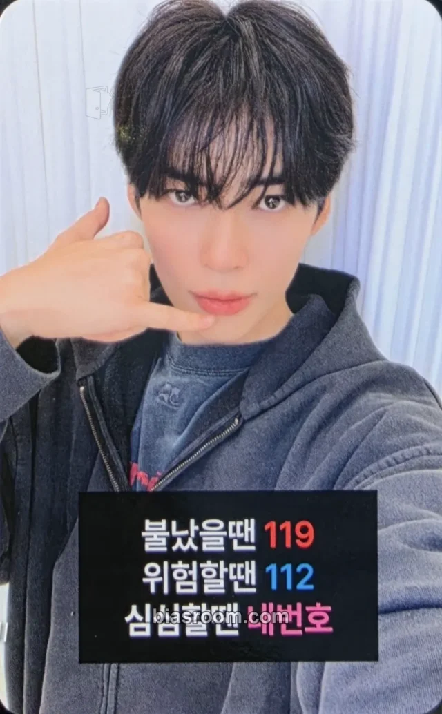 Hanbin ZEROBASEONE SUNGHANBIN [DEAD:ALIVE] K-pop photocard