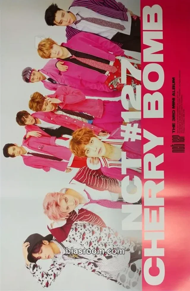 NCT 127 Cherry Bomb K-pop photocard