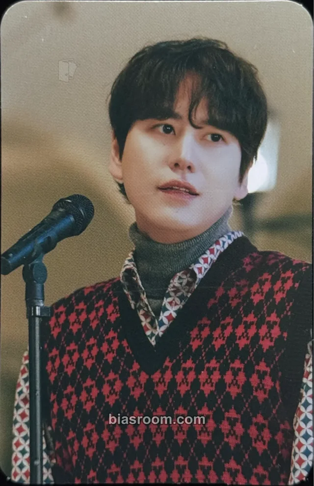 Kyuhyun SUPER JUNIOR The Road: Celebration K-pop photocard