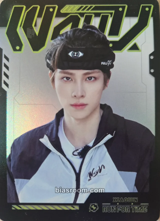Xiaojun WayV Run for Time K-pop Photocard