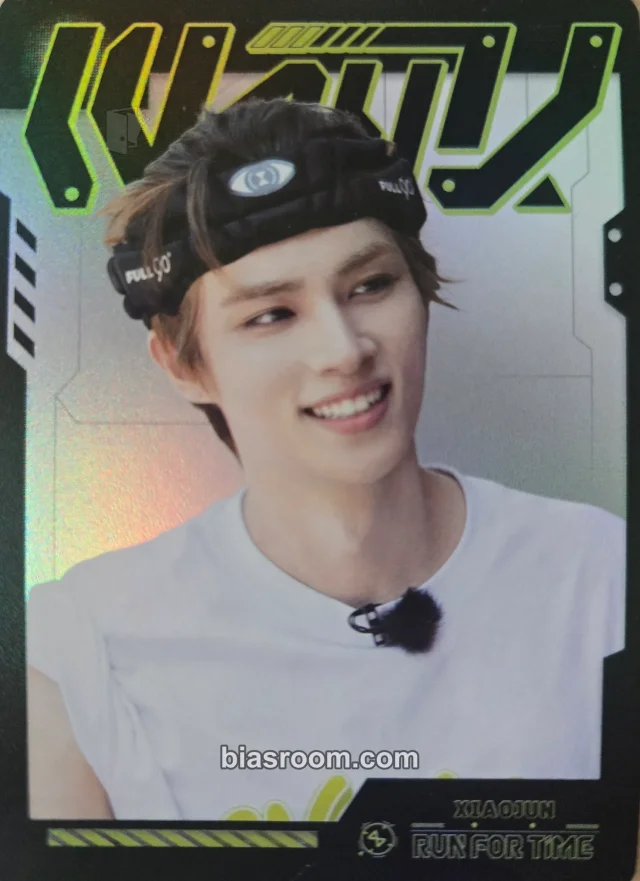 Xiaojun WayV Run for Time K-pop Photocard