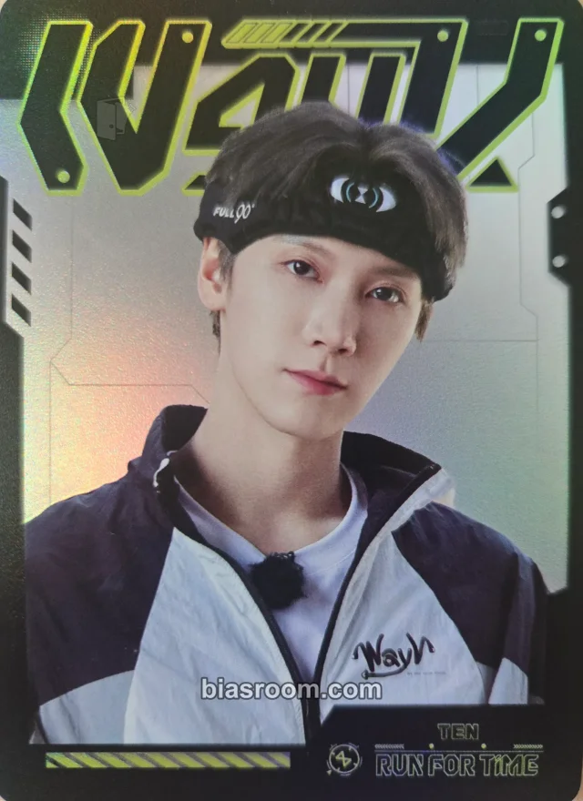 Photocard K-pop Ten WayV Run for Time