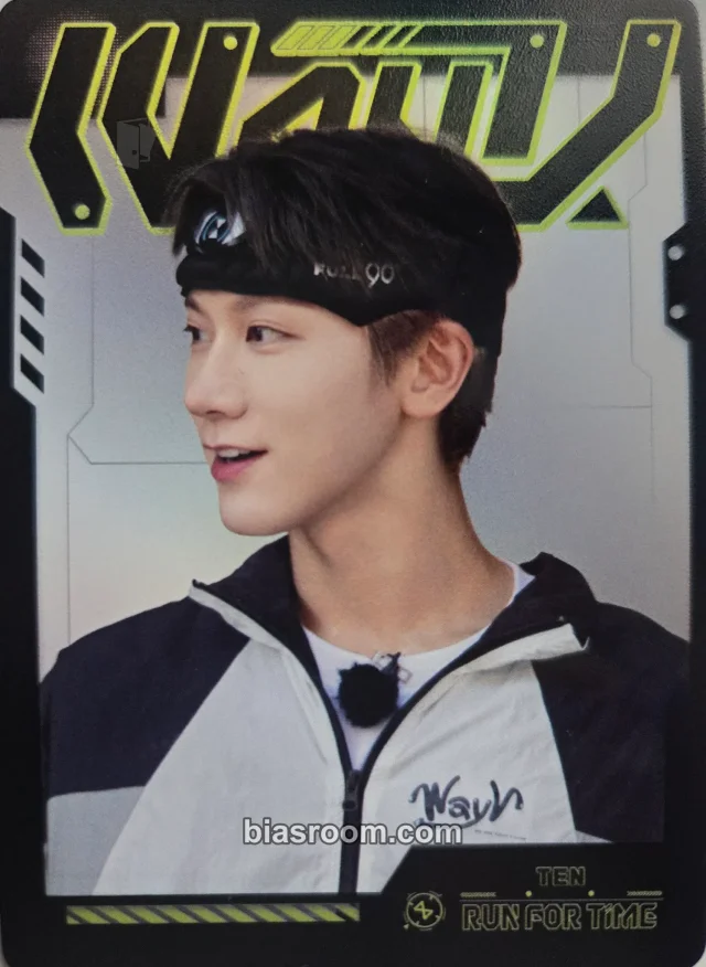 Photocard K-pop Ten WayV Run for Time