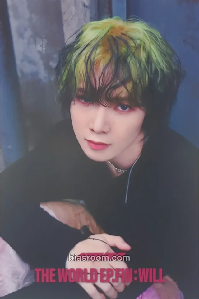 Photocard K-pop de Yeosang ATEEZ THE WORLD EP.FIN : WILL
