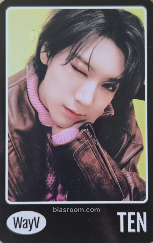Ten WayV On My Youth K-pop photocard