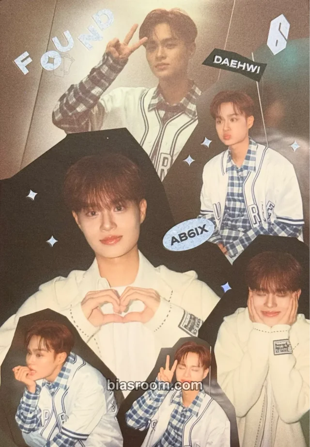 Daehwi AB6IX THE FUTURE IS OURS : FOUND K-pop photocard