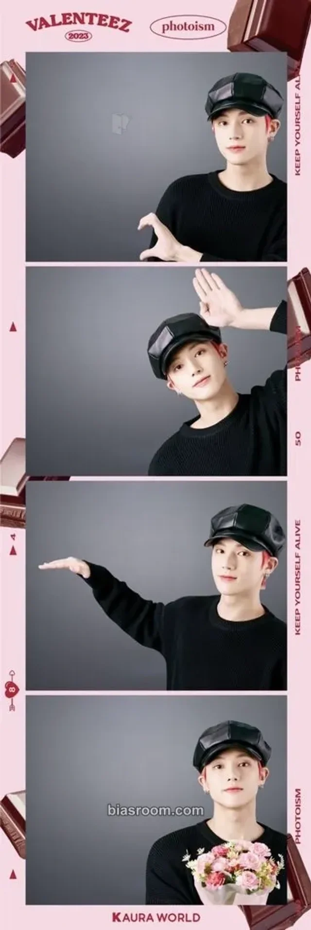 Wooyoung ATEEZ KAURA × ATEEZ K-pop photocard