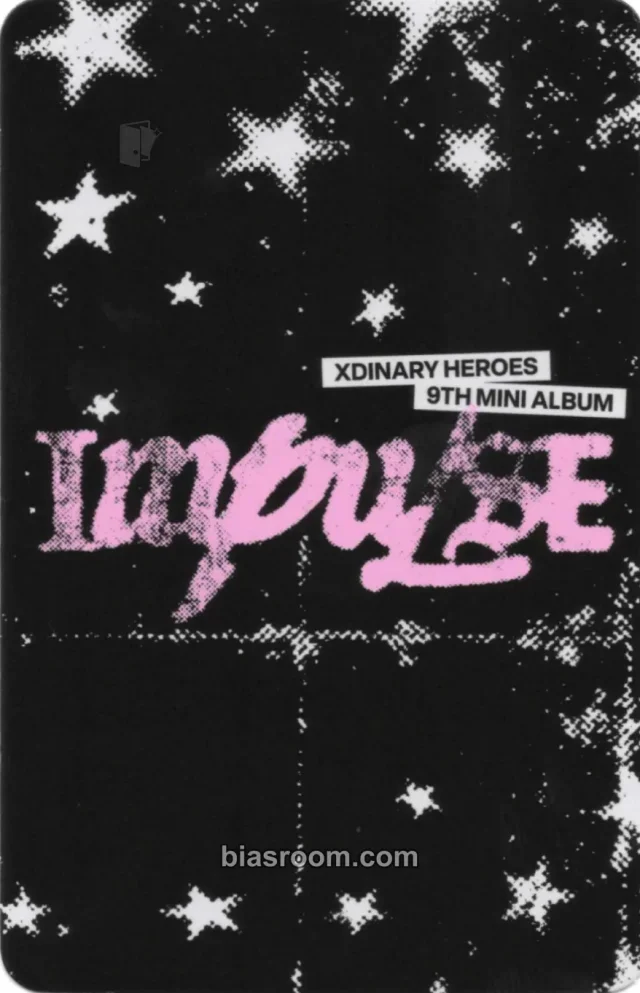 Xdinary Heroes IMPULSE K-pop photocard