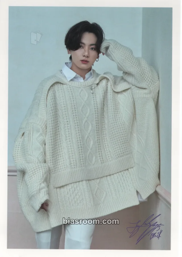 Jungkook BTS D'ICON Vol. 10 K-pop photocard