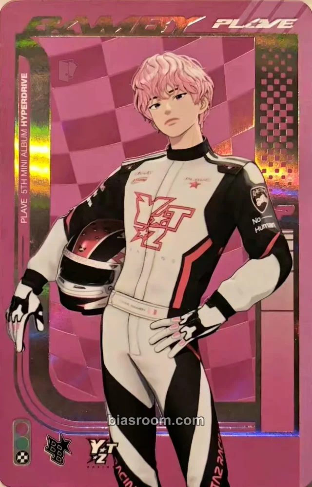 Bamby PLAVE Hyperdrive K-pop photocard