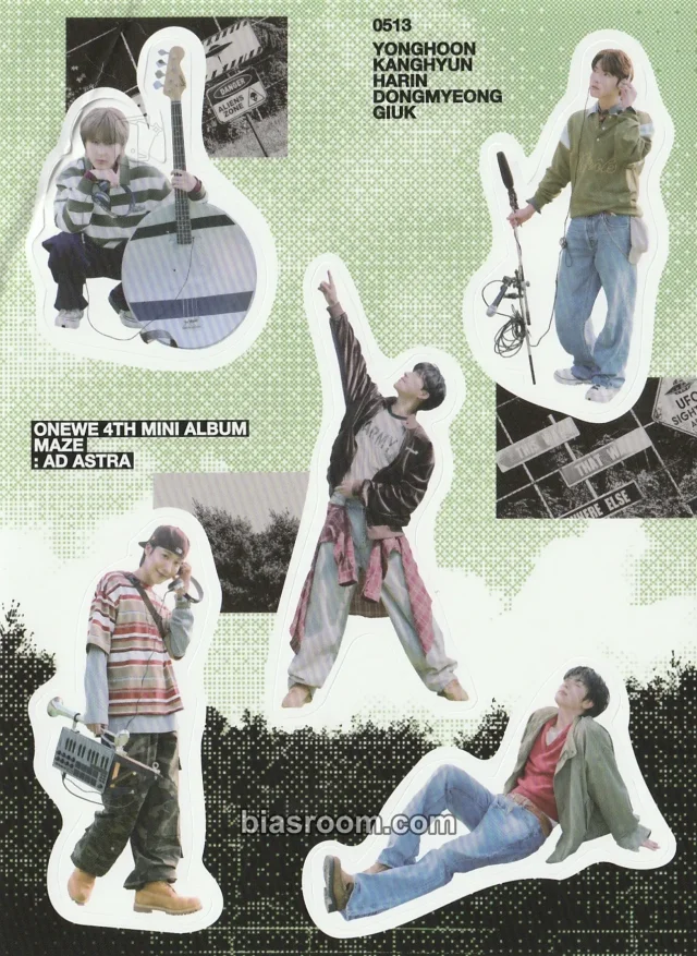 ONEWE Maze: Ad Astra K-pop photocard
