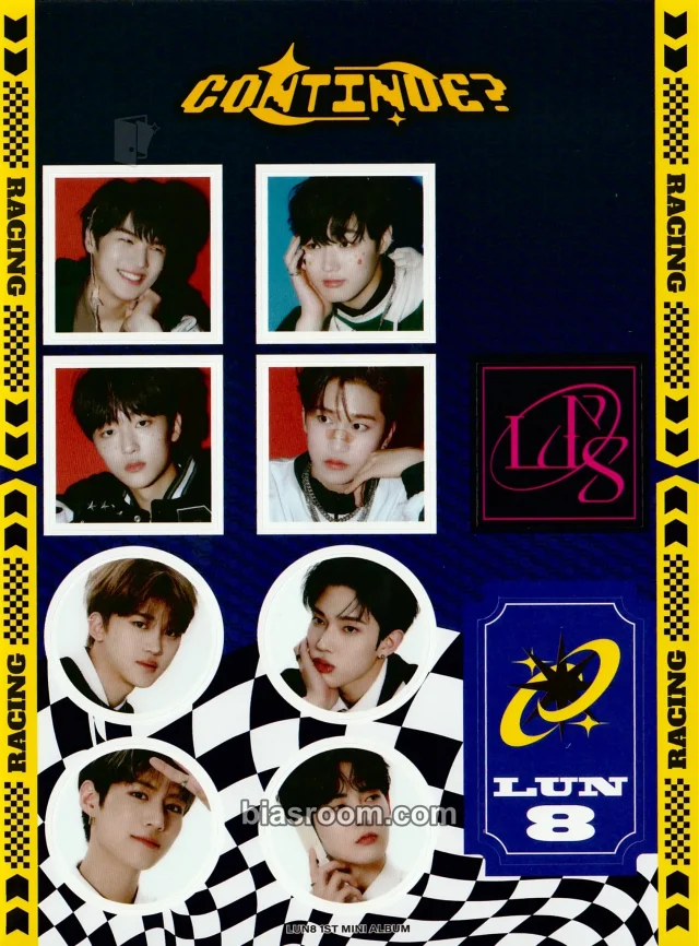 LUN8 Continue? K-pop photocard