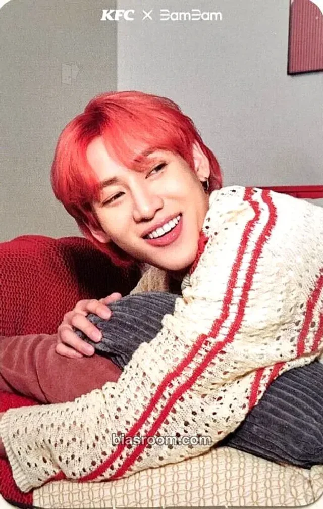 BamBam GOT7 Bambam x KFC K-pop photocard
