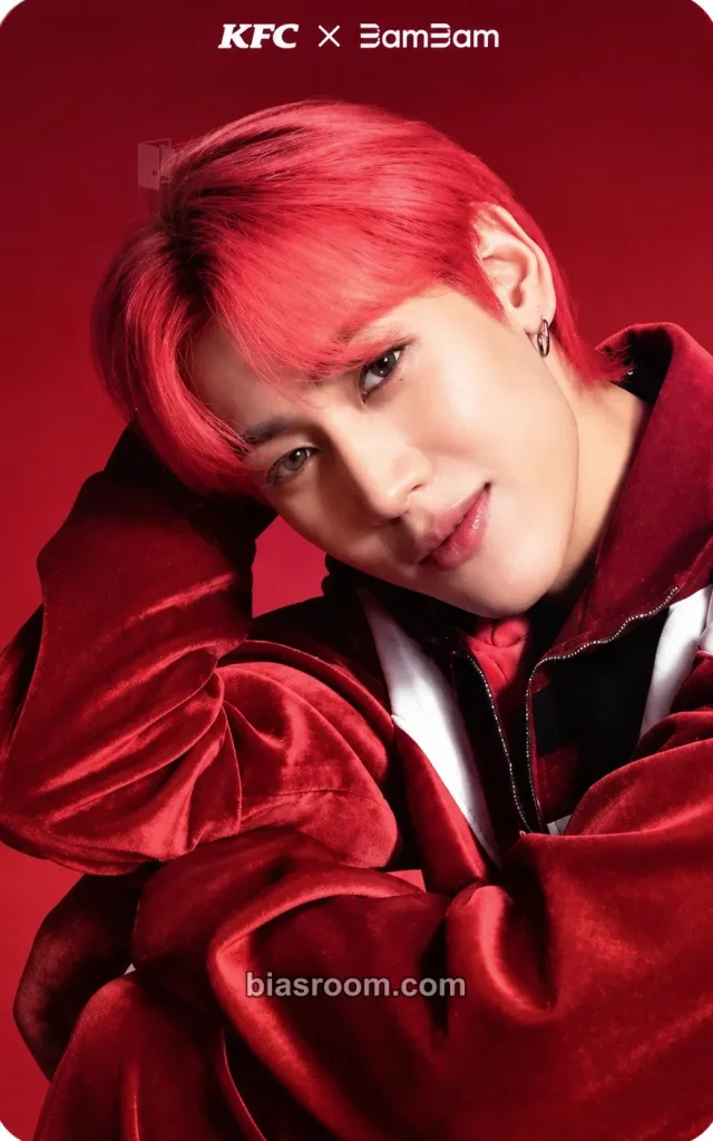 BamBam GOT7 Bambam x KFC K-pop photocard