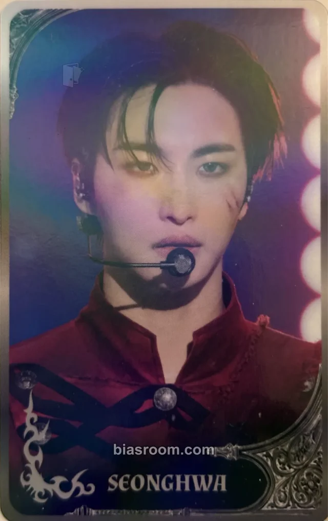 Seonghwa ATEEZ Higher Timepiece × ATEEZ K-pop photocard