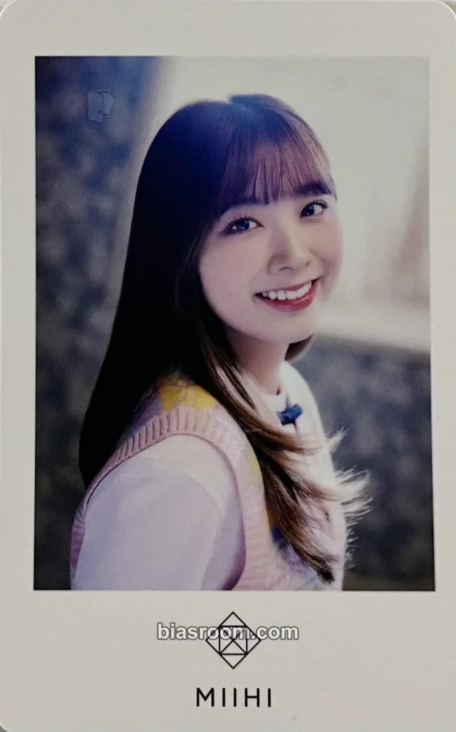 Miihi NiziU Paradise K-pop photocard