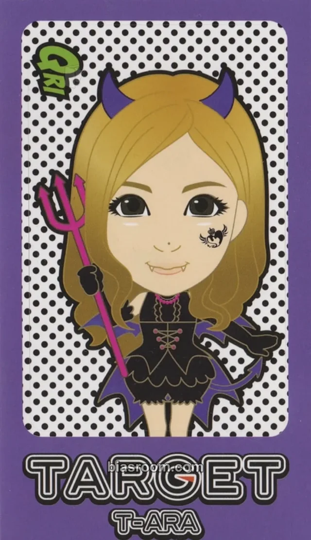 Qri T-ARA Target K-pop photocard