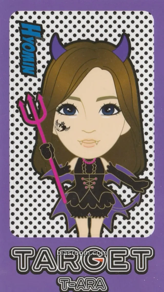Hyomin T-ARA Target K-pop photocard