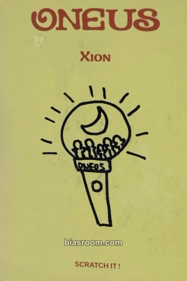 Xion ONEUS First Light : 井 K-pop photocard