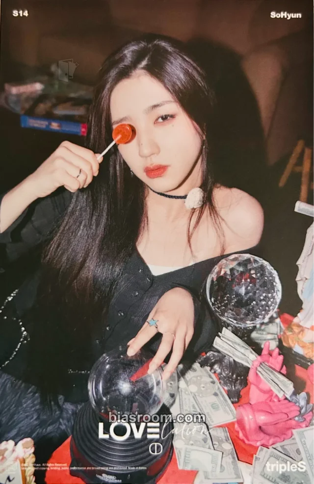 Sohyun tripleS Muhan K-pop photocard