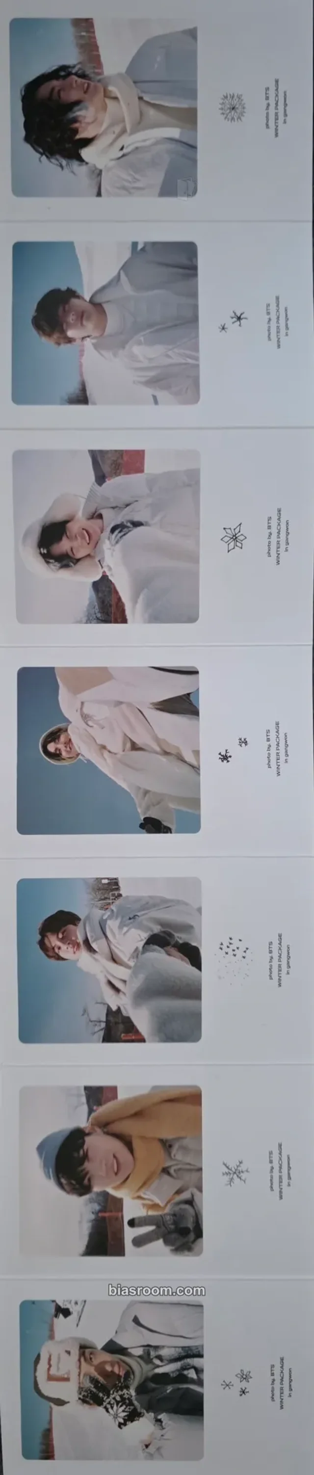 BTS Winter Package 2021 K-pop photocard