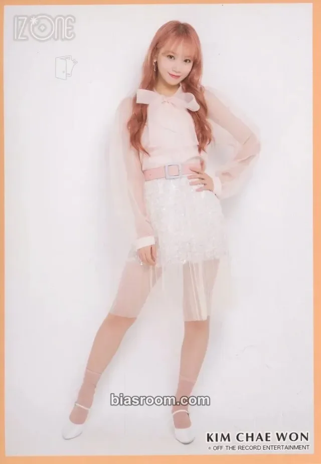 Kim Chaewon IZ*ONE Non-Album Bromides K-pop photocard