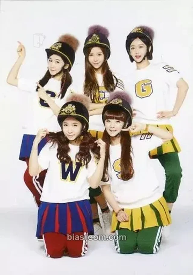 Crayon Pop Ra Ri Ru Re K-pop photocard