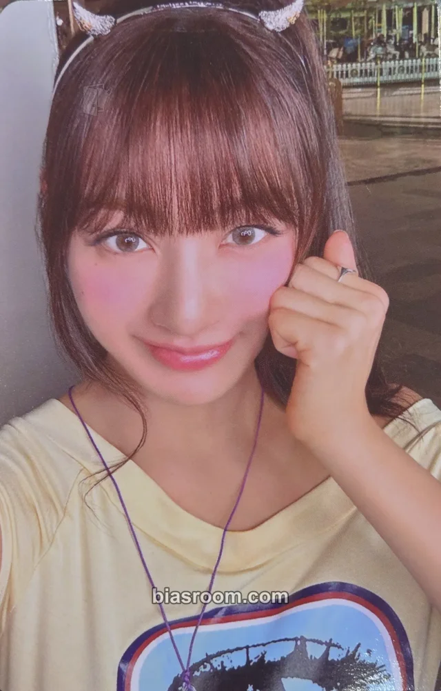 Photocard K-pop Jihyo TWICE ONCE UPON A THRI11 2026 TWICE Fan Party