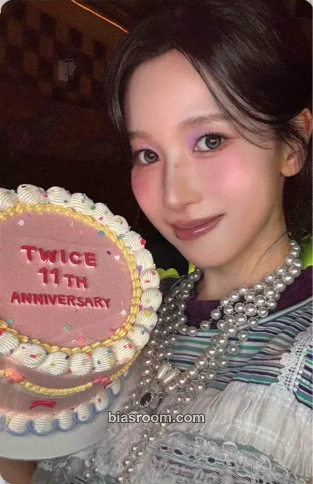 Mina TWICE TWICE The Thrill (11th Anniversary Pop-Up) K-pop photocard