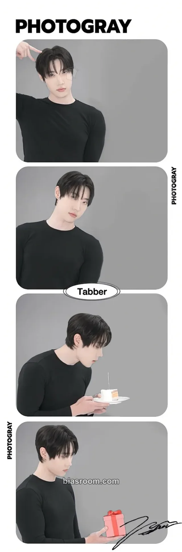 Tabber Tabber PHOTOGRAY X TABBER K-pop photocard