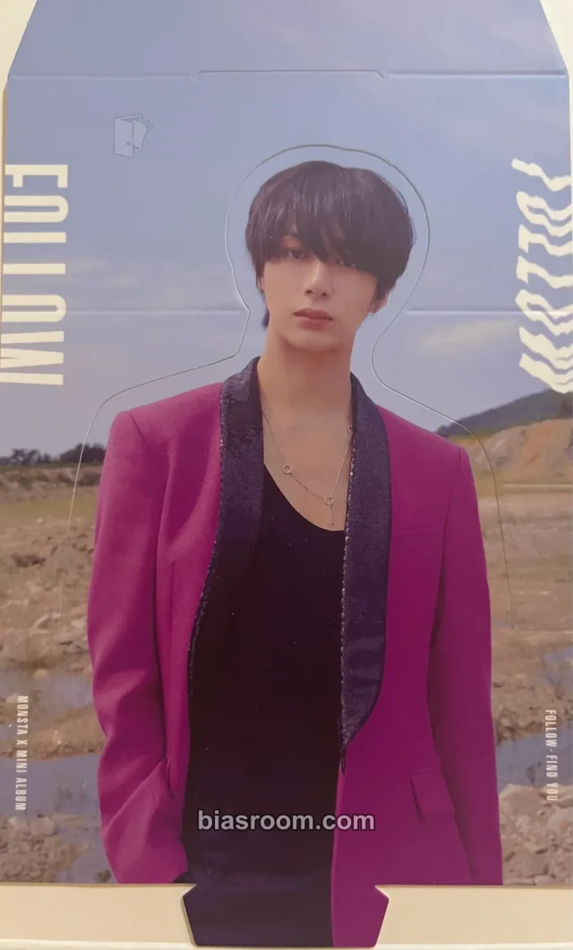 Hyungwon MONSTA X Follow - Find You K-pop photocard