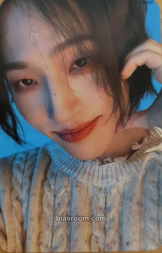 Black on Black on Anti Venom K-pop photocard