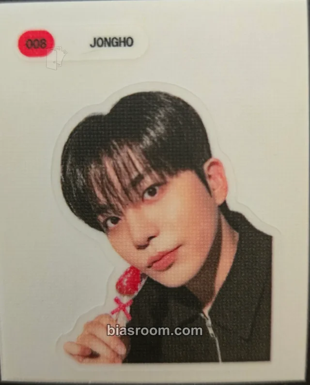 Photocard K-pop Jongho ATEEZ In Your Fantasy in Incheon DVD/Playcode