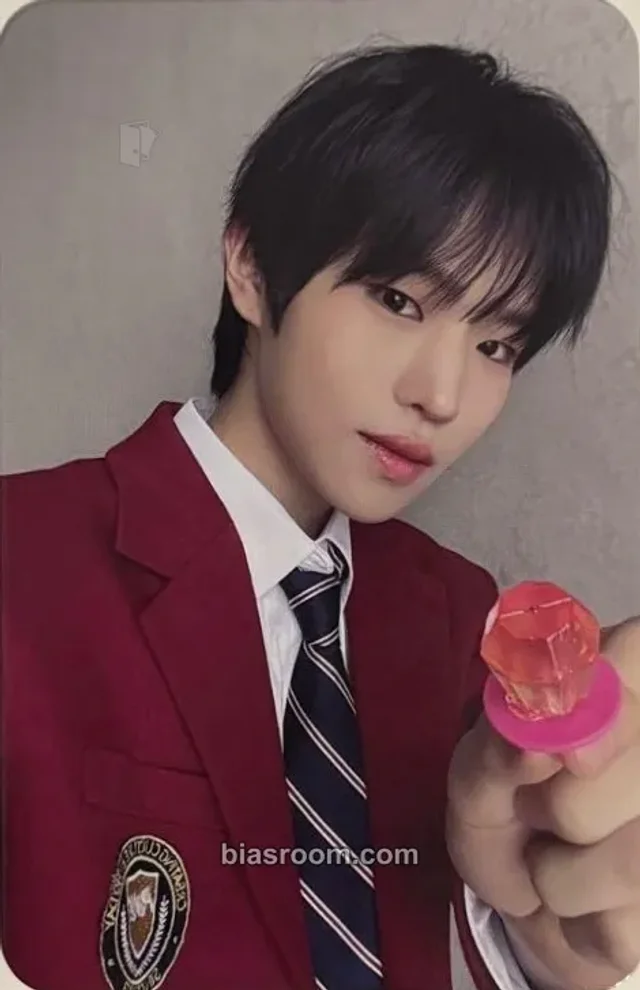Jungbin POW Valentine K-pop photocard