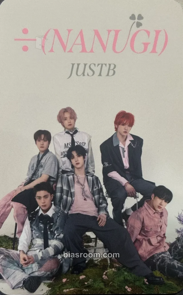 JustB ÷ (NANUGI) K-pop photocard