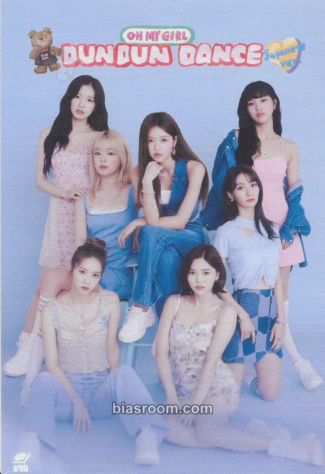 OH MY GIRL Dun Dun Dance Japanese Ver. K-pop photocard