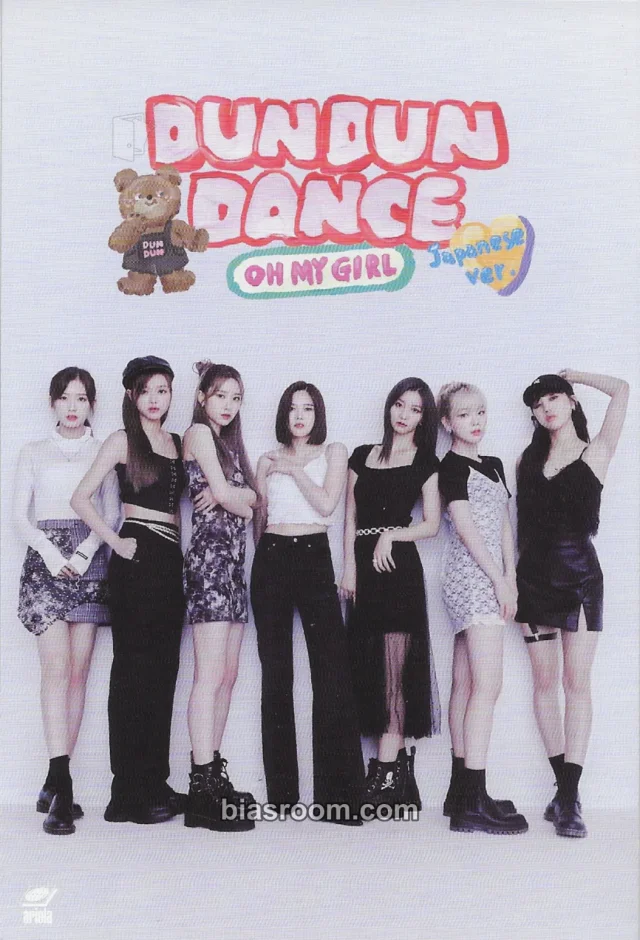 OH MY GIRL Dun Dun Dance Japanese Ver. K-pop photocard